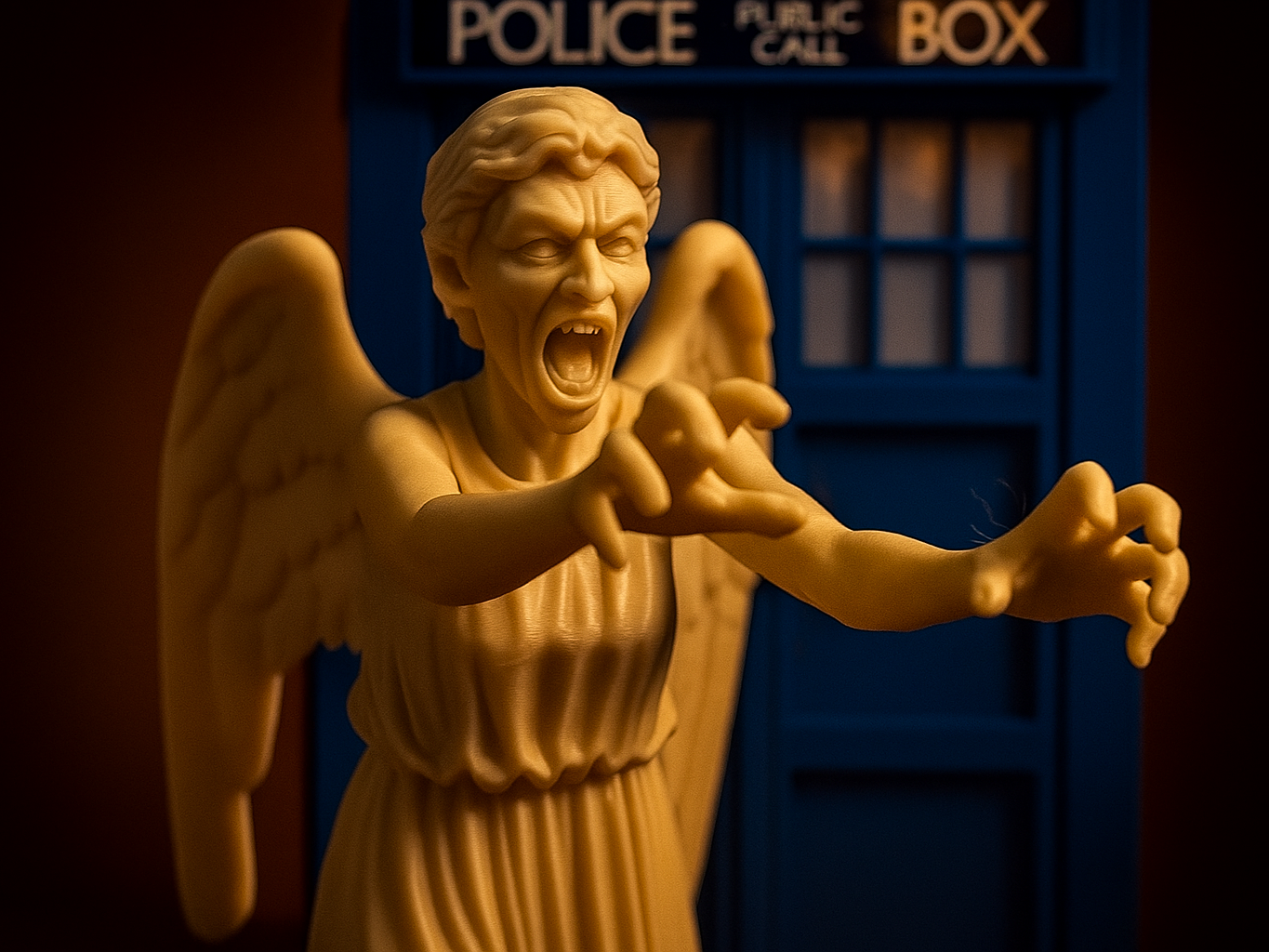 Weeping Angel (Horror) Figure – 1:10 Scale