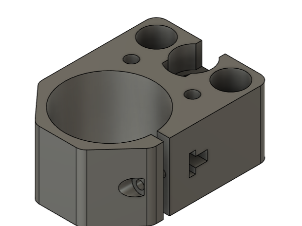 3018 CNC Motor Holder Carriage (Modified for 500w)