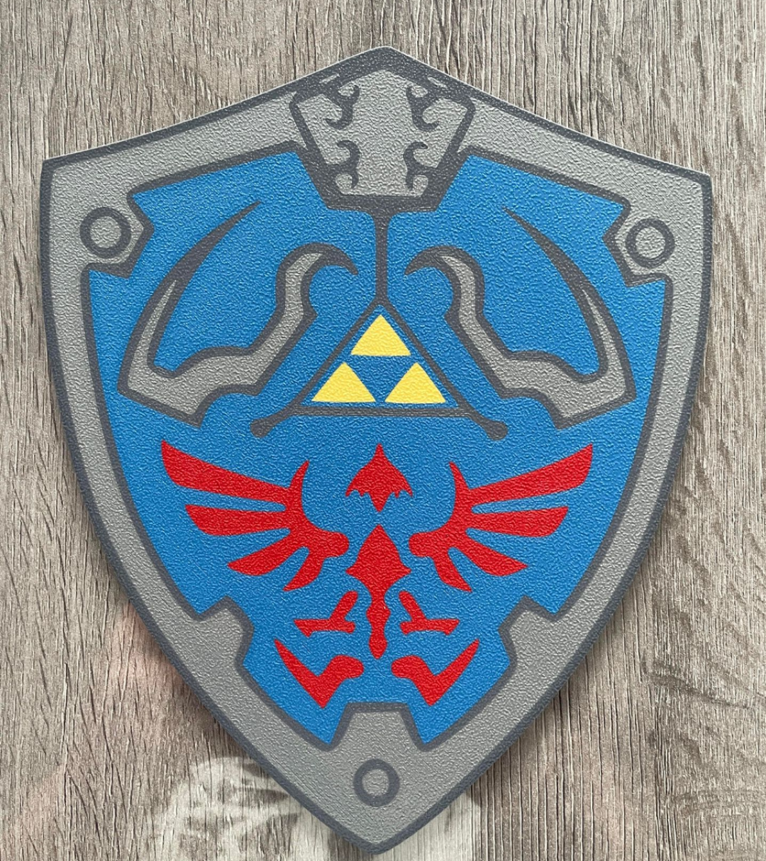 Zelda bouclier triforce
