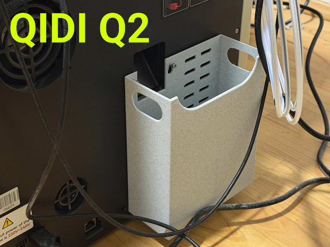 QIDI Q2 Poop Chute / Purge Chute
