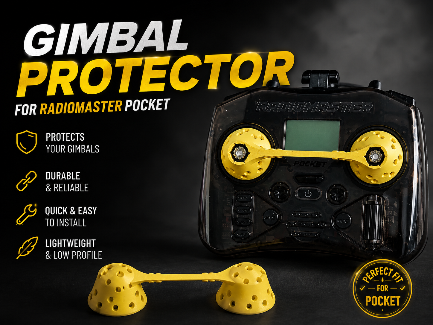 Proper Radiomaster Pocket Gimbal Protector