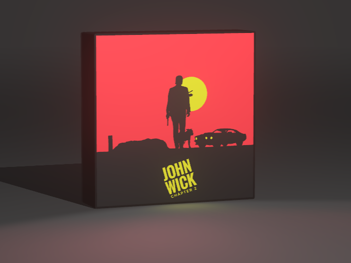 John Wick V2 Light Box