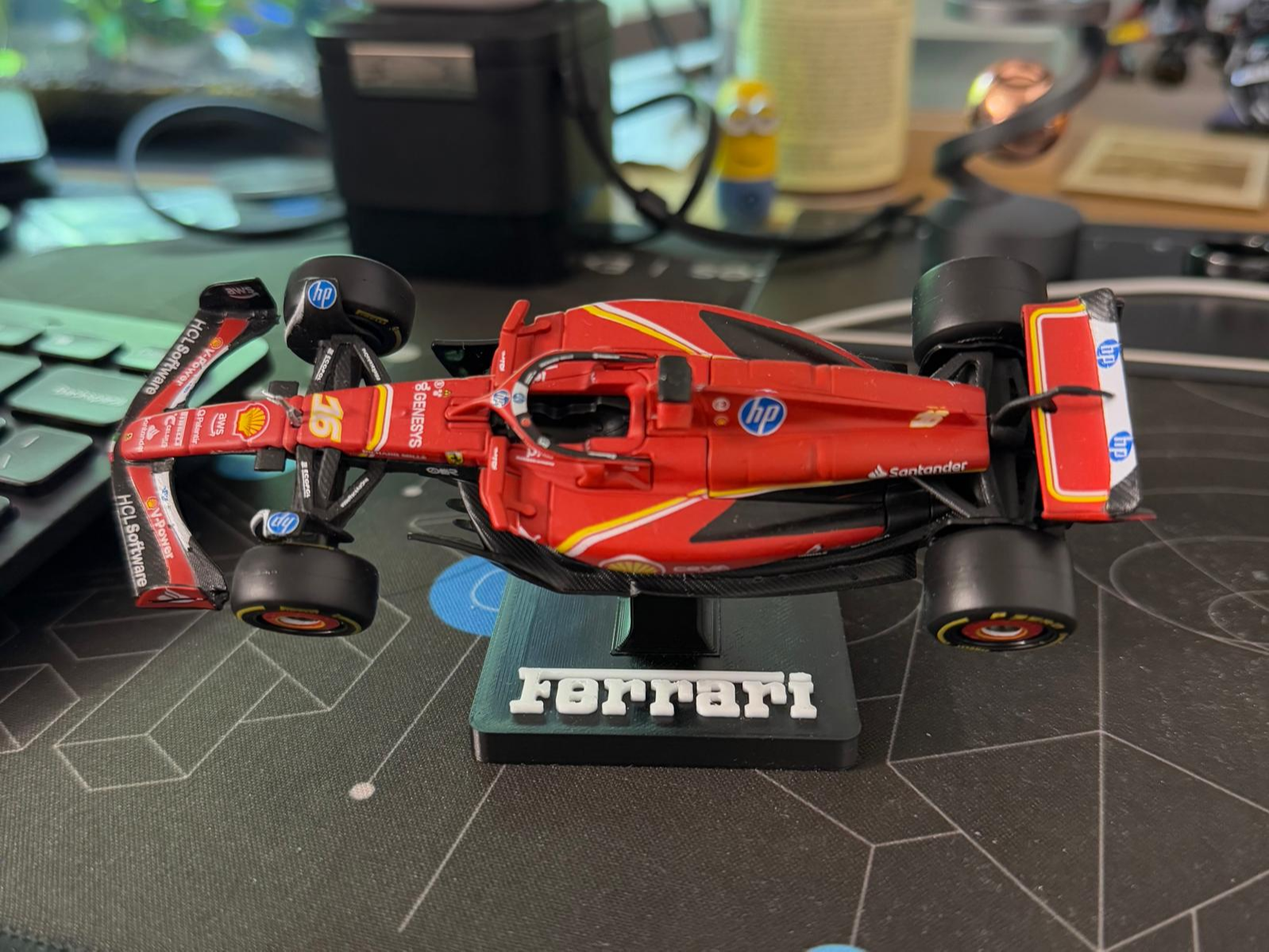 Ferrari F1 Stand (bburago 1/43 die-cast)