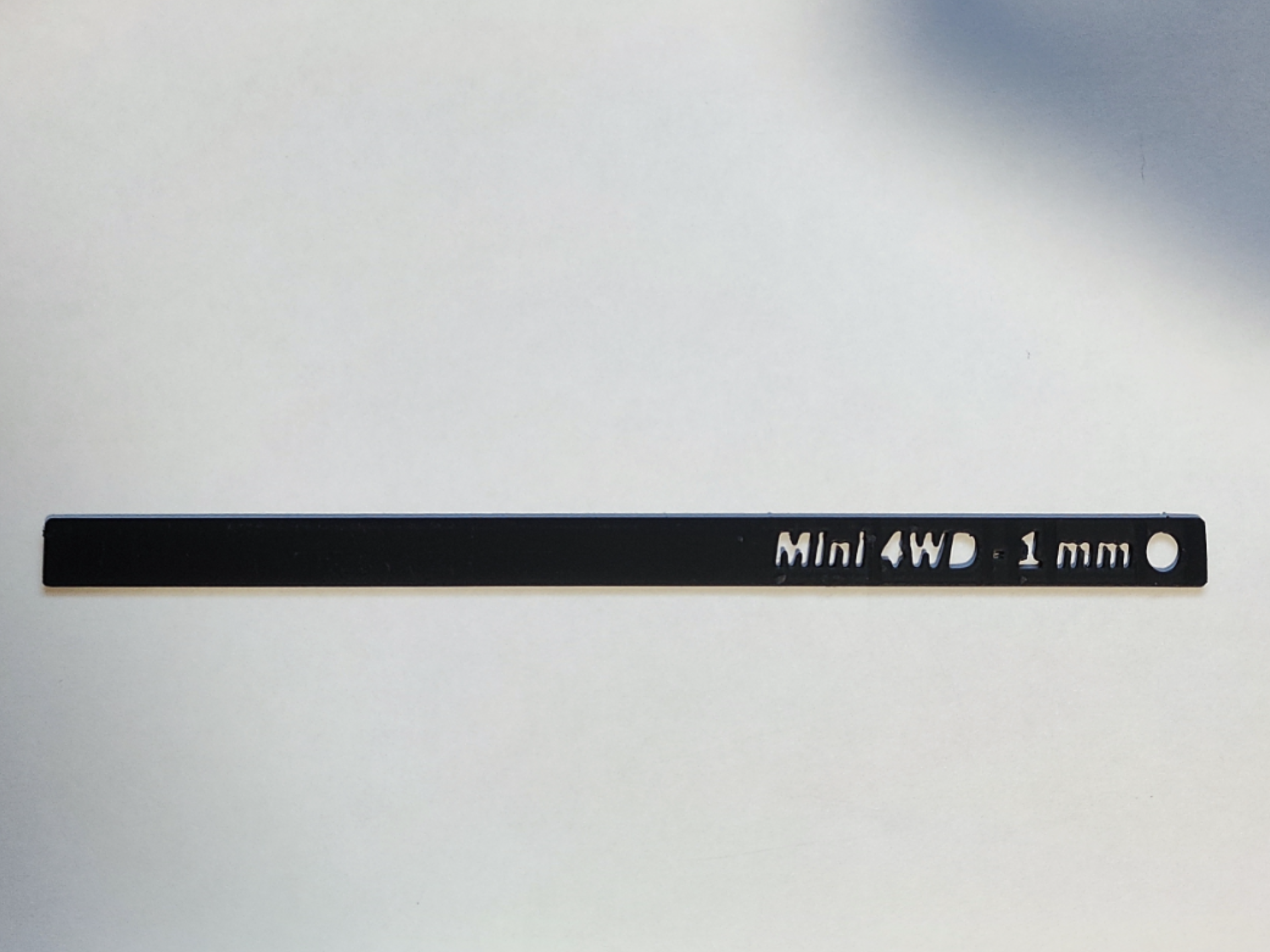 1 mm Check Mini 4WD