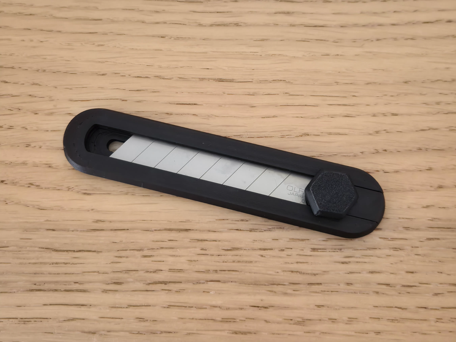 Improved Slider for Utility Knife Case