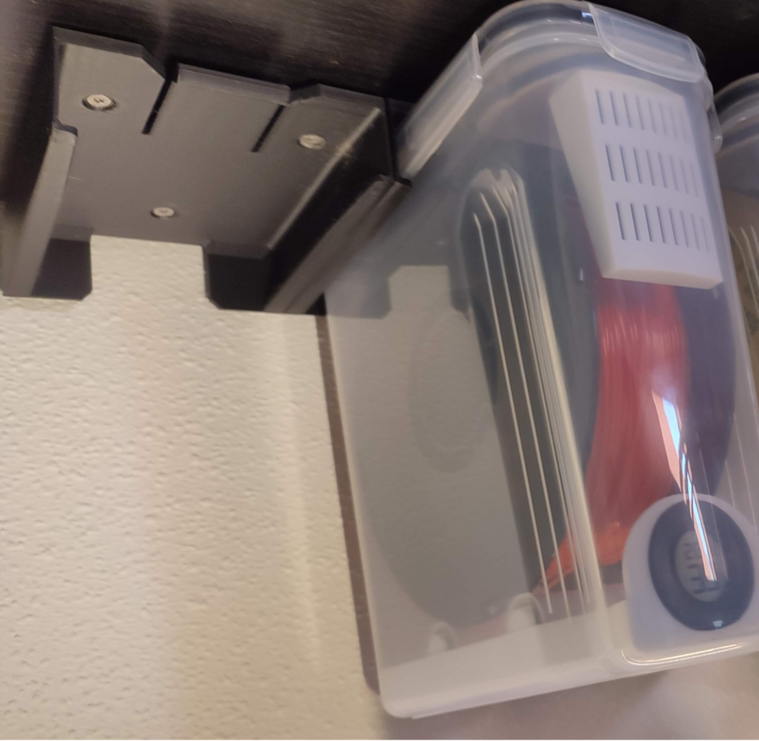 Drybox shelf holder