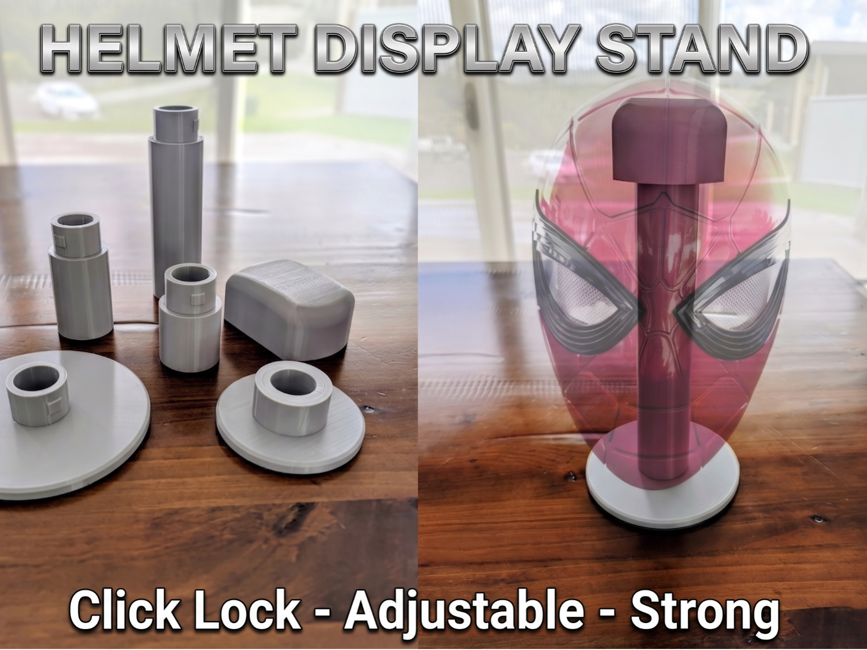 Helmet Display Stand