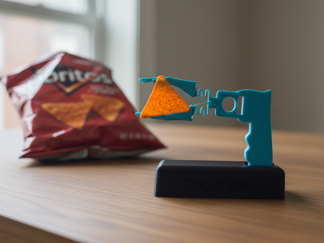 Chips Grabber -  with Ergonomic pistol handle