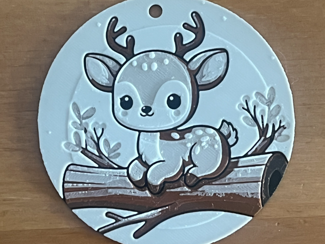 reindeer bauble