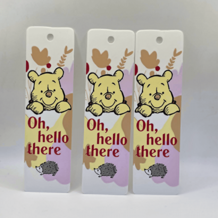 Ohhh Hello There bookmark cute bear 7 colours 