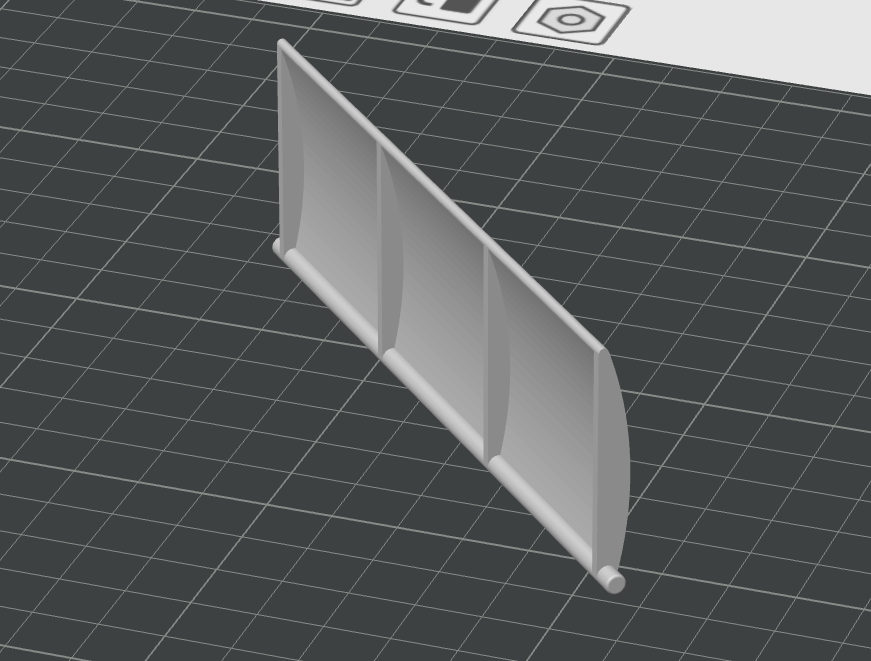 Louver for exhaust vent