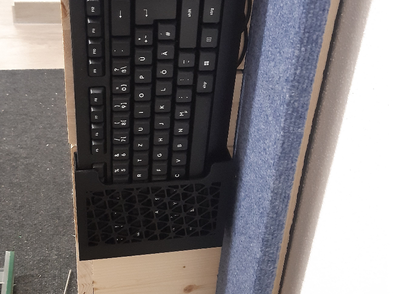 Wandhalterung für Standardkeyboard