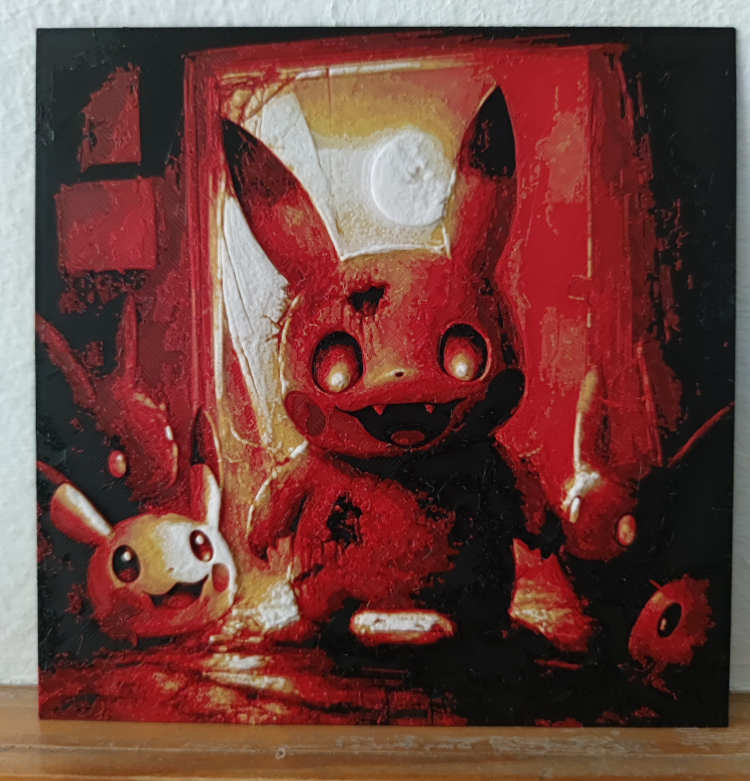 Hueforge Pikachu Halloween