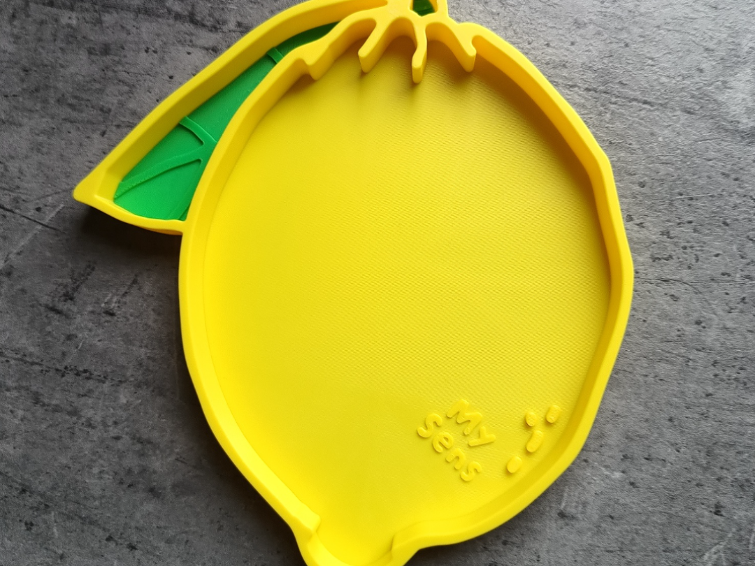 Lemon - Sensory dump or sand play mold