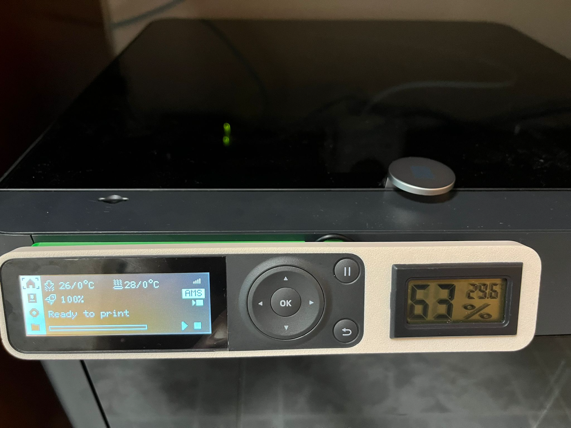 P1S Chamber Temp and Humidity Sensor Mount