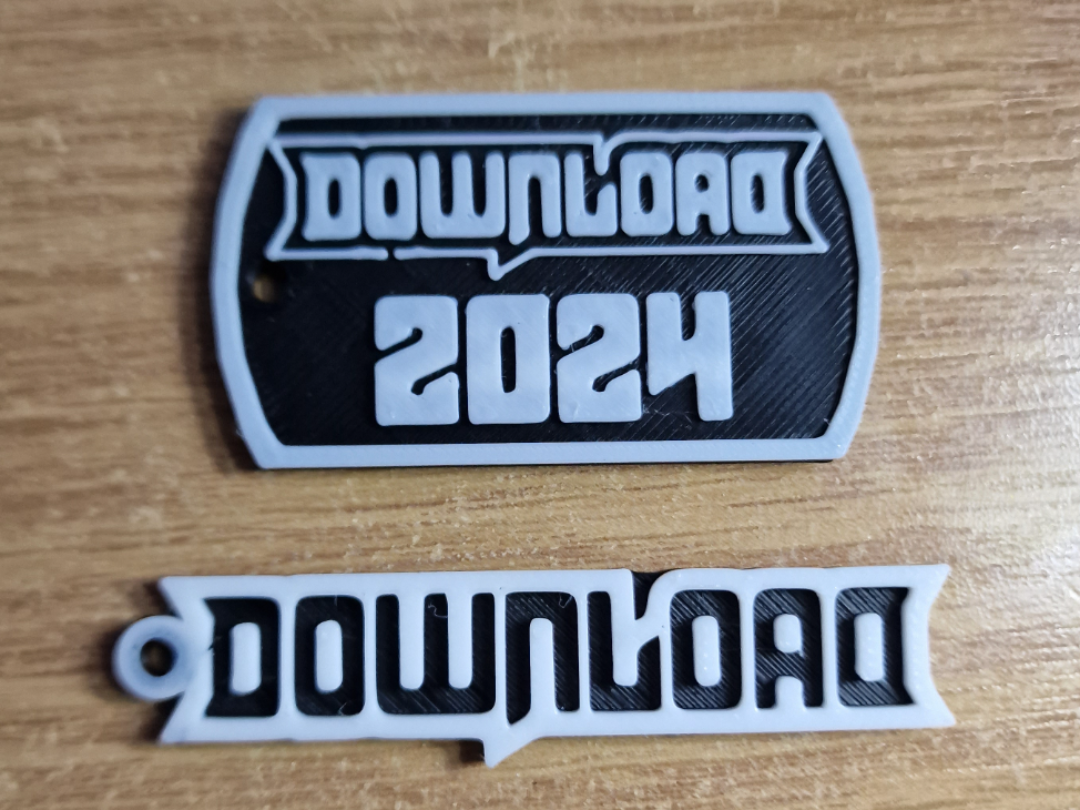 Download festival dogtag and keychain