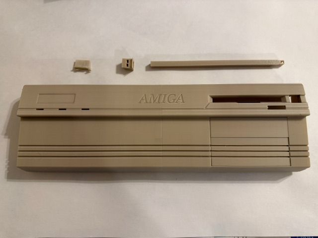 Amiga a3400 Bezel, Power, and Floppy Eject button