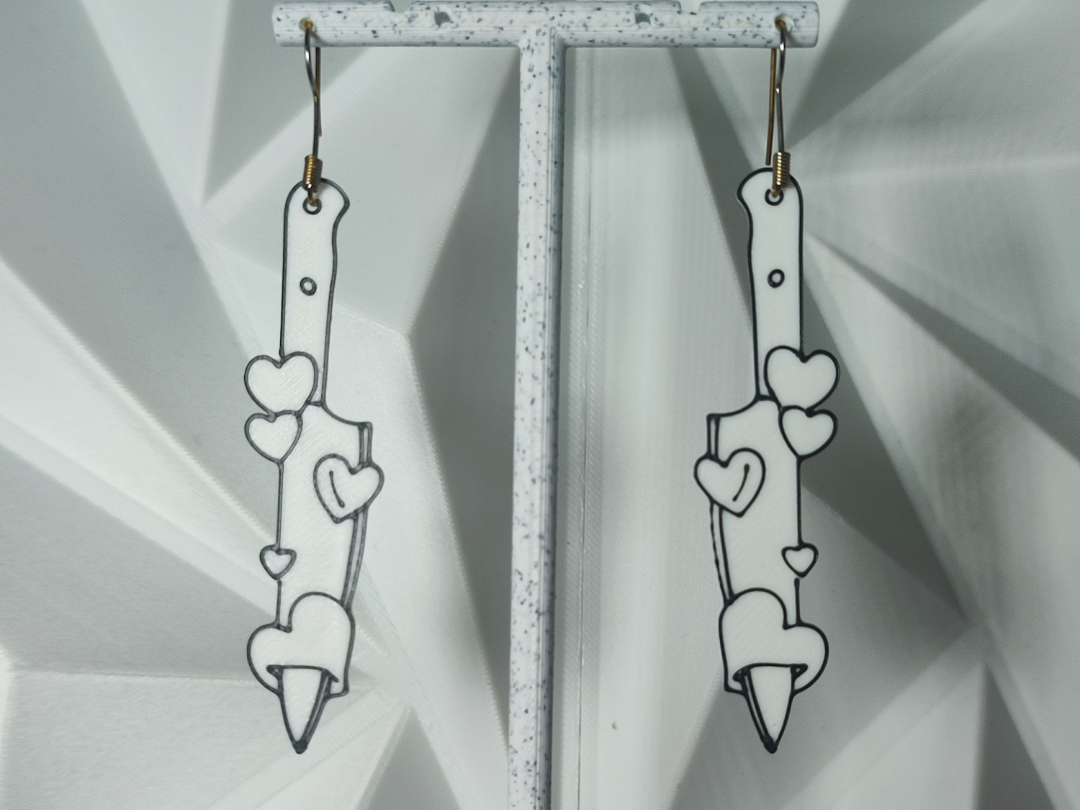 Aretes Daga del Desamor