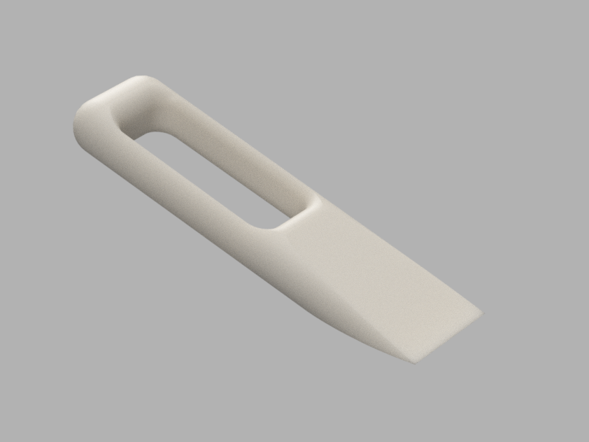 Angled Bed Scraper
