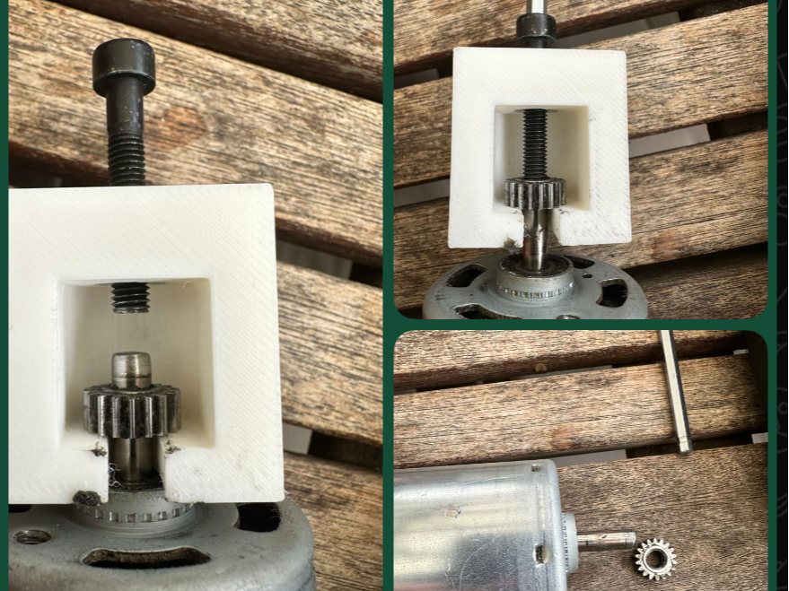 Pulley Puller for Stepper Motor Gear