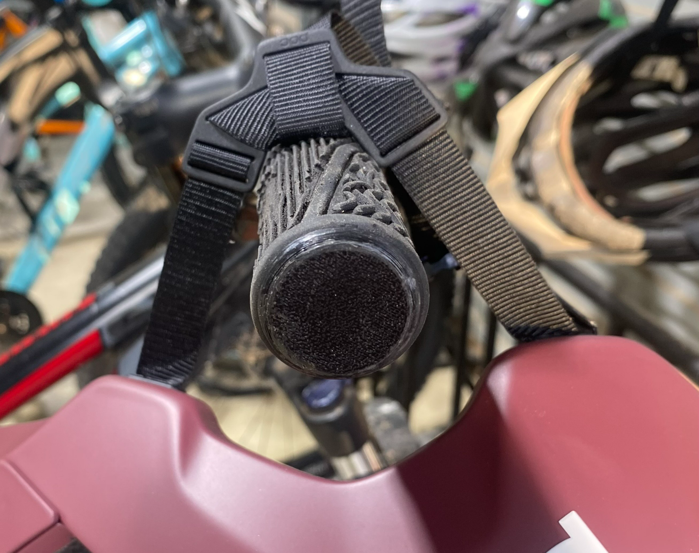 Bar ends for bike handlebars
