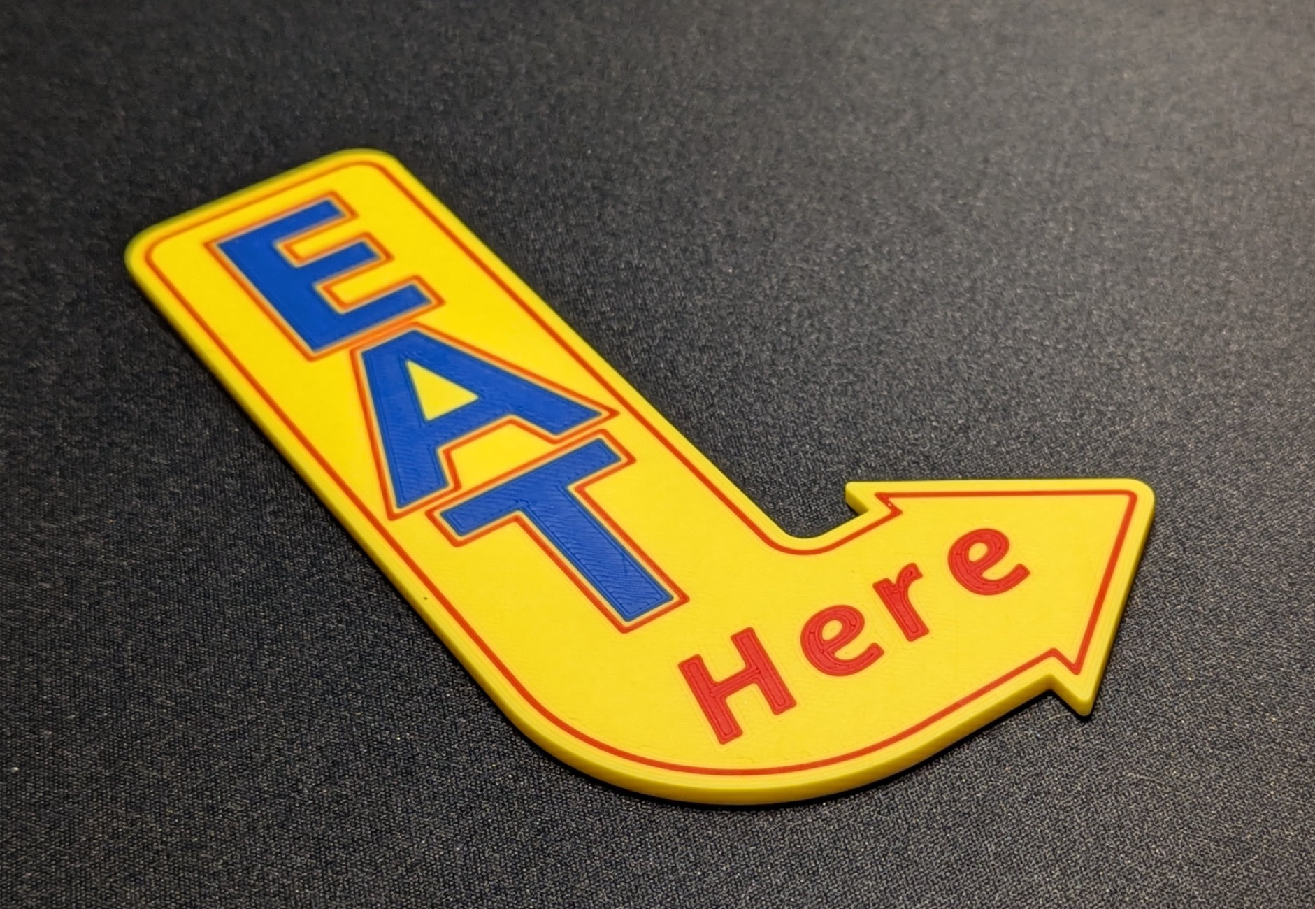 Eat Here Sign