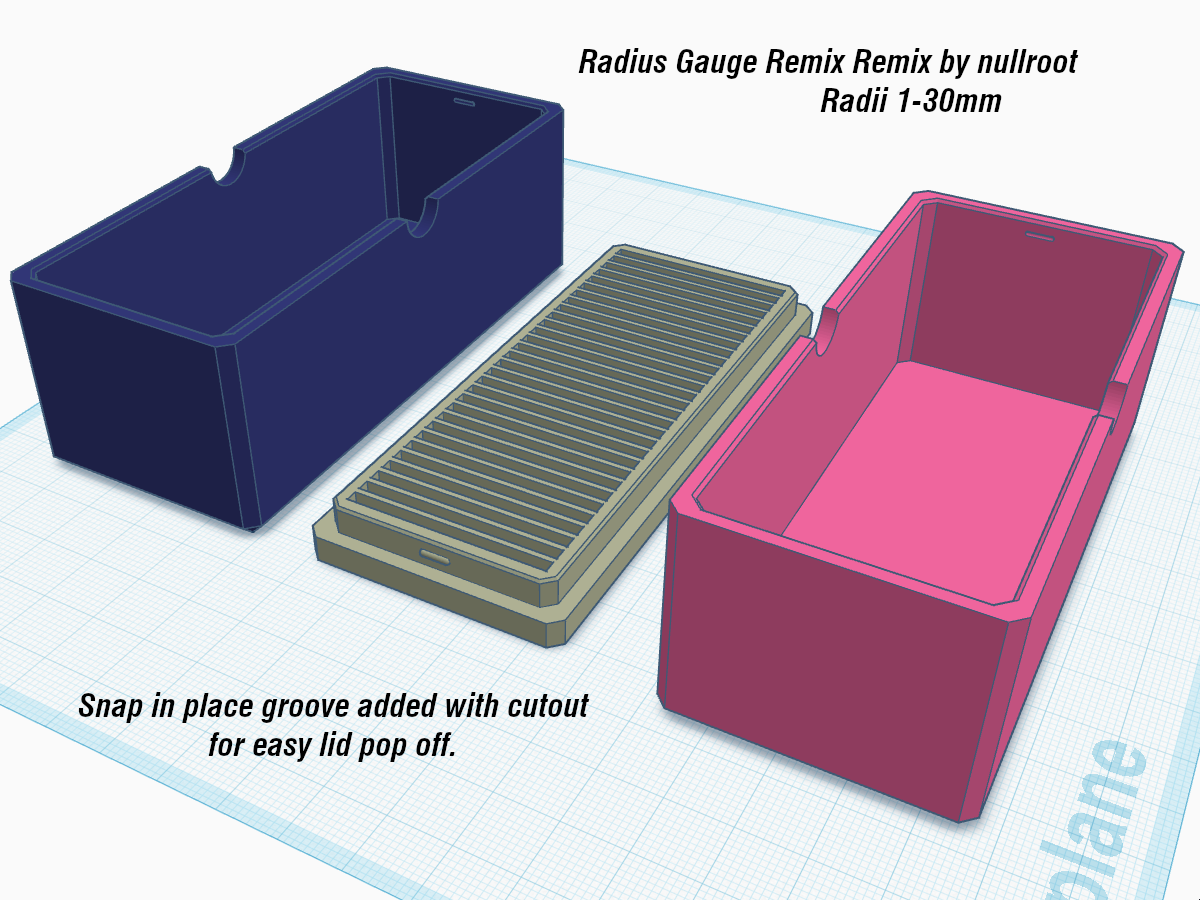 Radius Gauge Remix Remix R1-30mm
