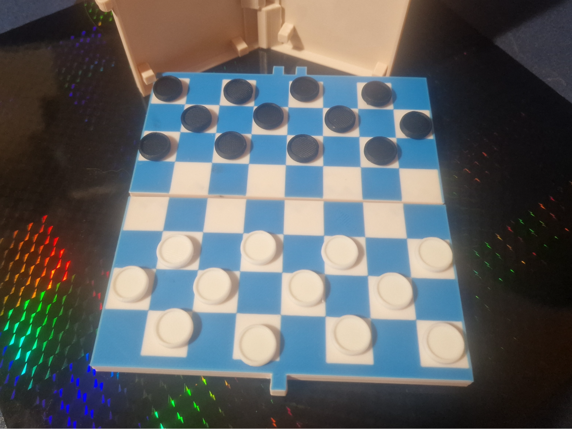 Checkers travel size / Damas