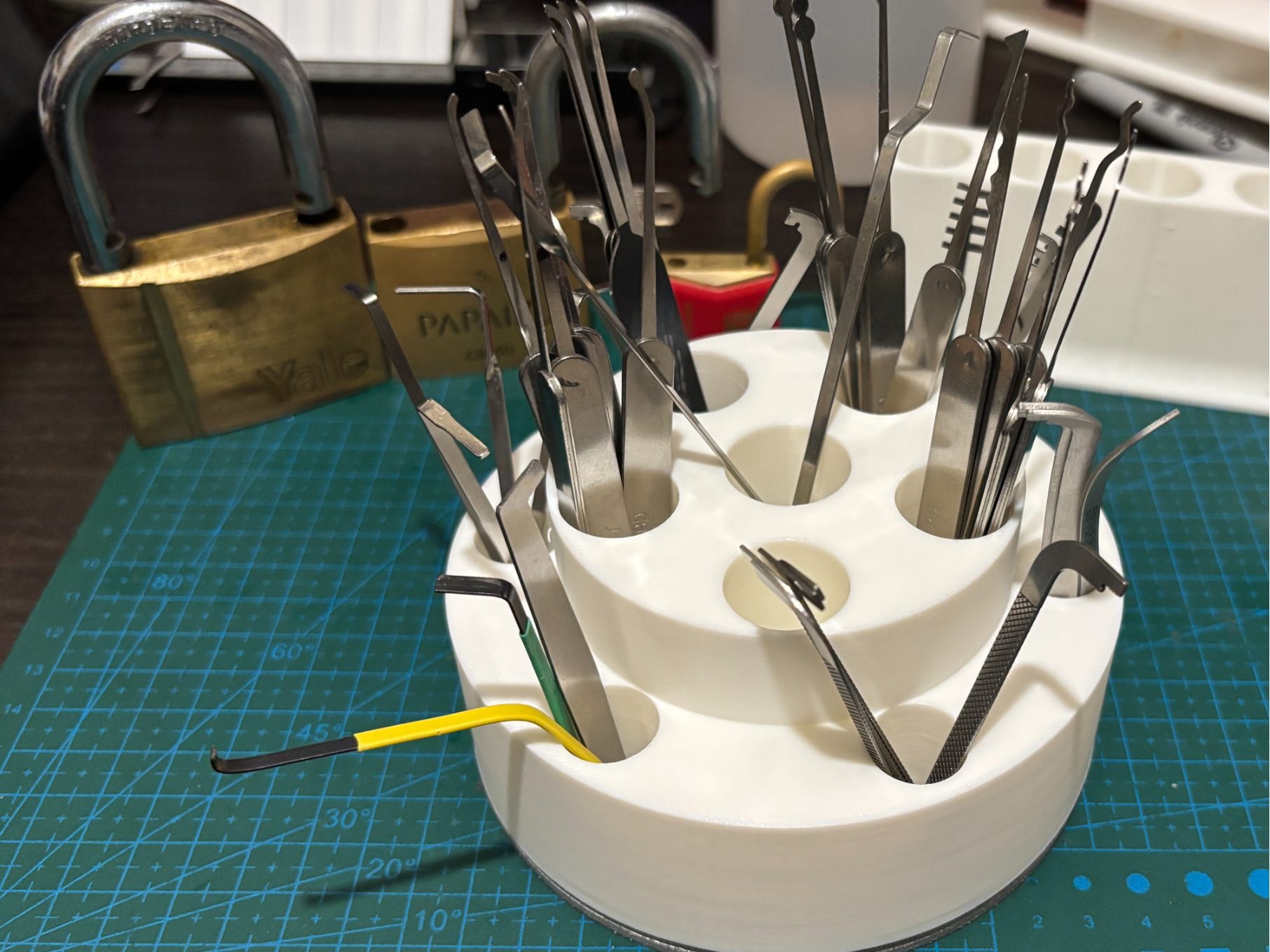 LockSport Pick and Tensioner Carousel
