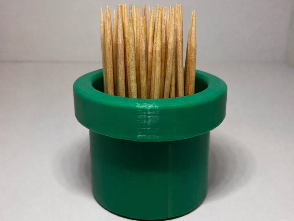 Mario Pipe Toothpick Holder
