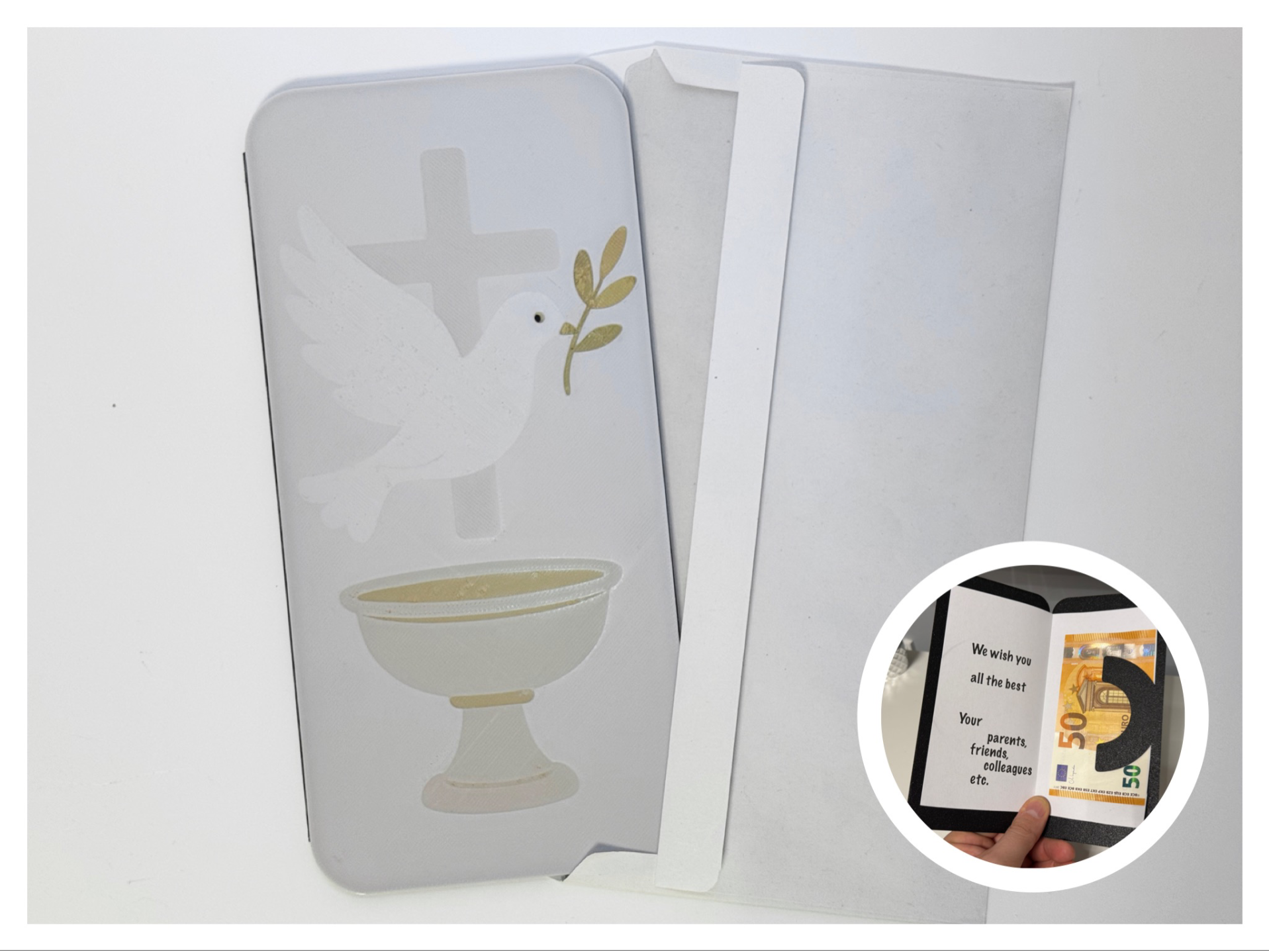 greeting card Baptism