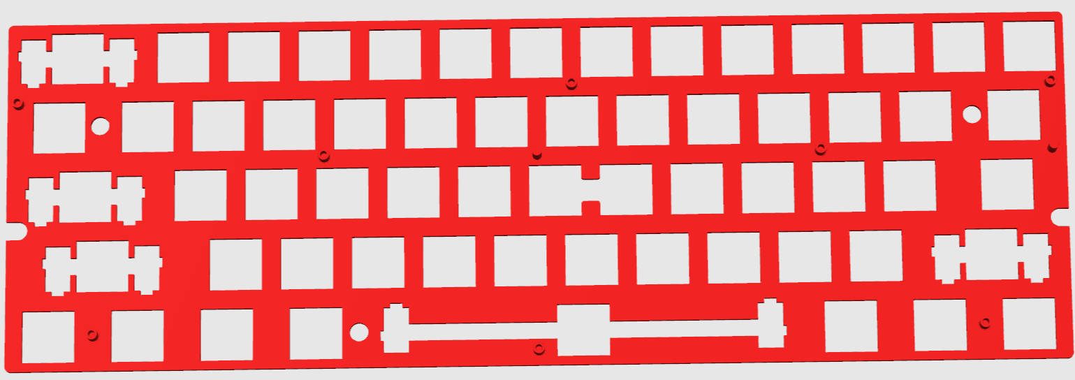 Wooting 60HE ANSI Plate