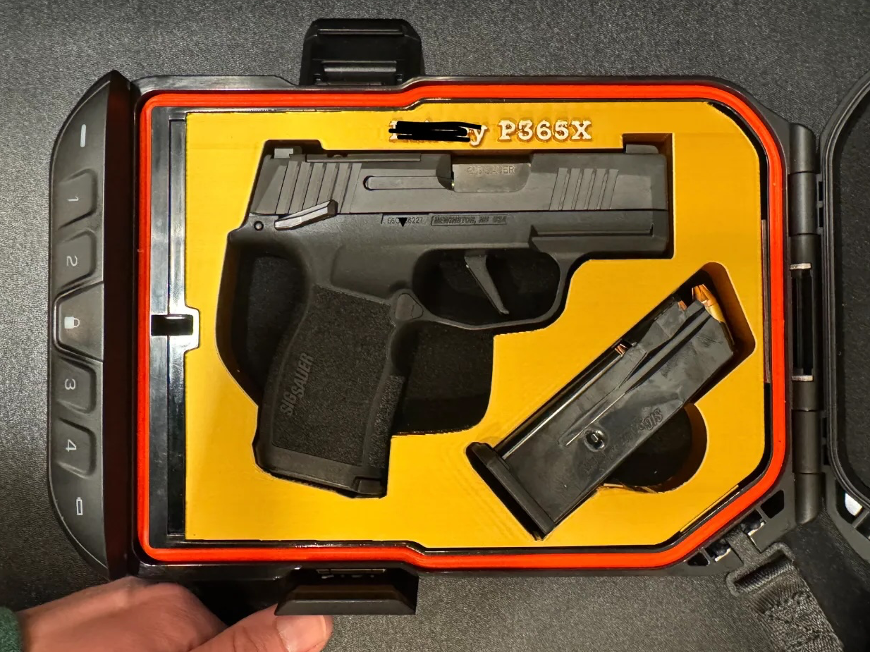 Vaultek Lifepod 1.0 Sig Sauer P365x Insert