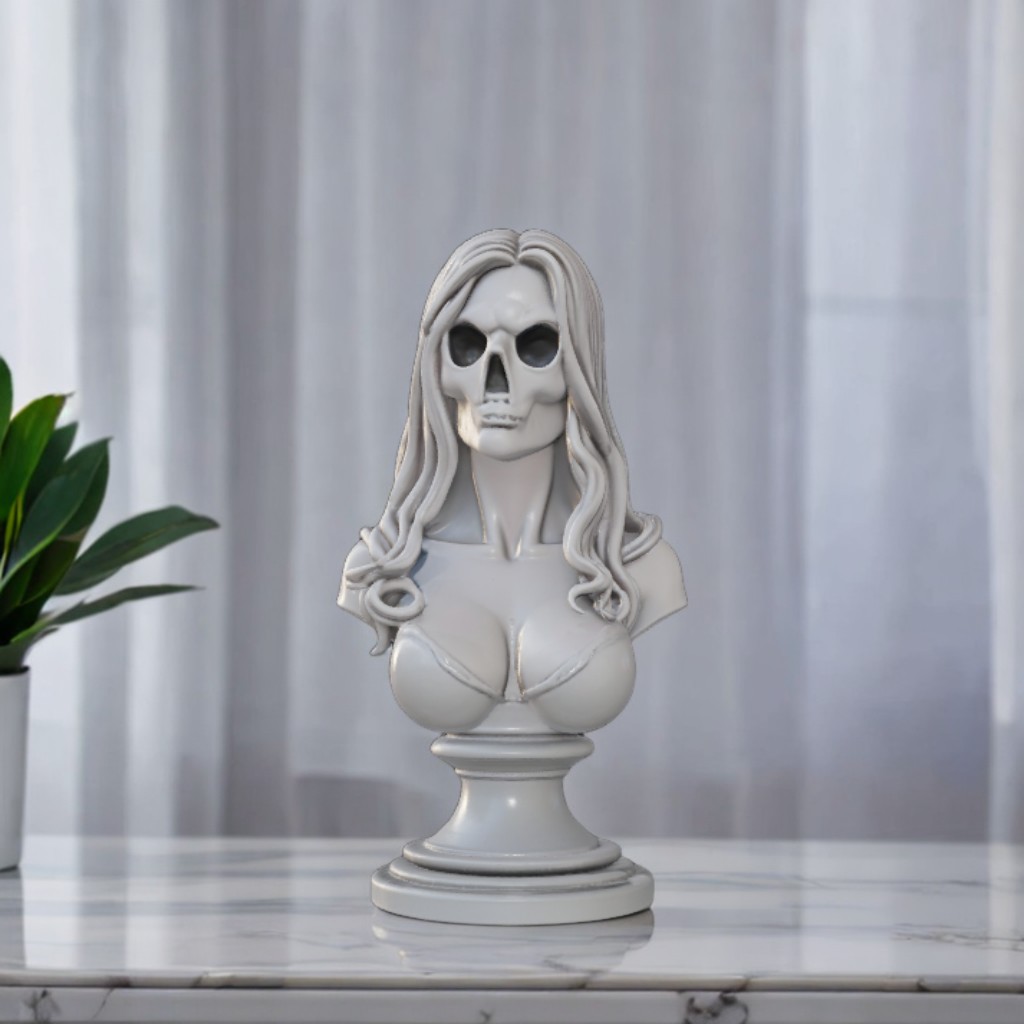 Death Reeper Woman Statue