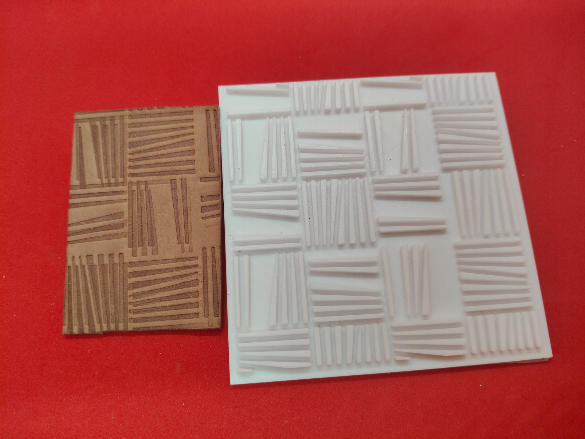 Texture Pattern 003 - lines on leather