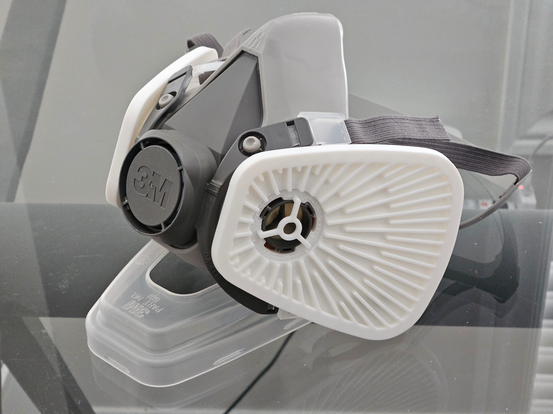 3M 603 N95 pad filter adapter for respirator mask