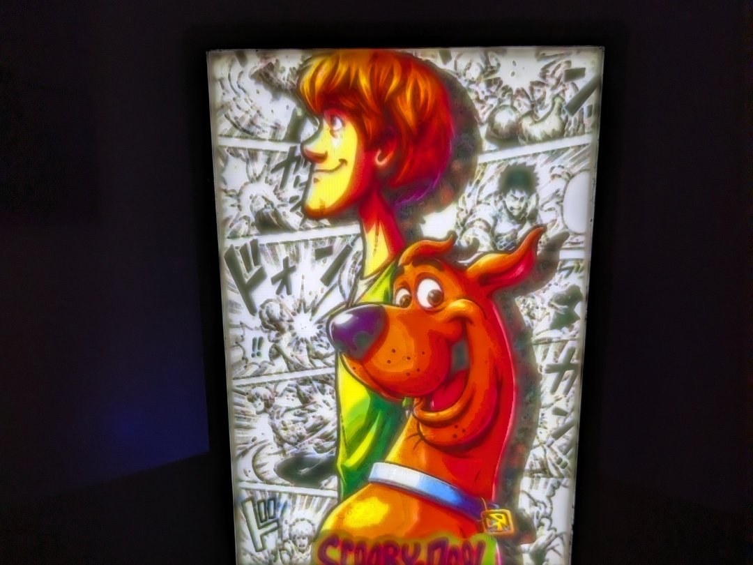 Scooby Doo Comic Litho