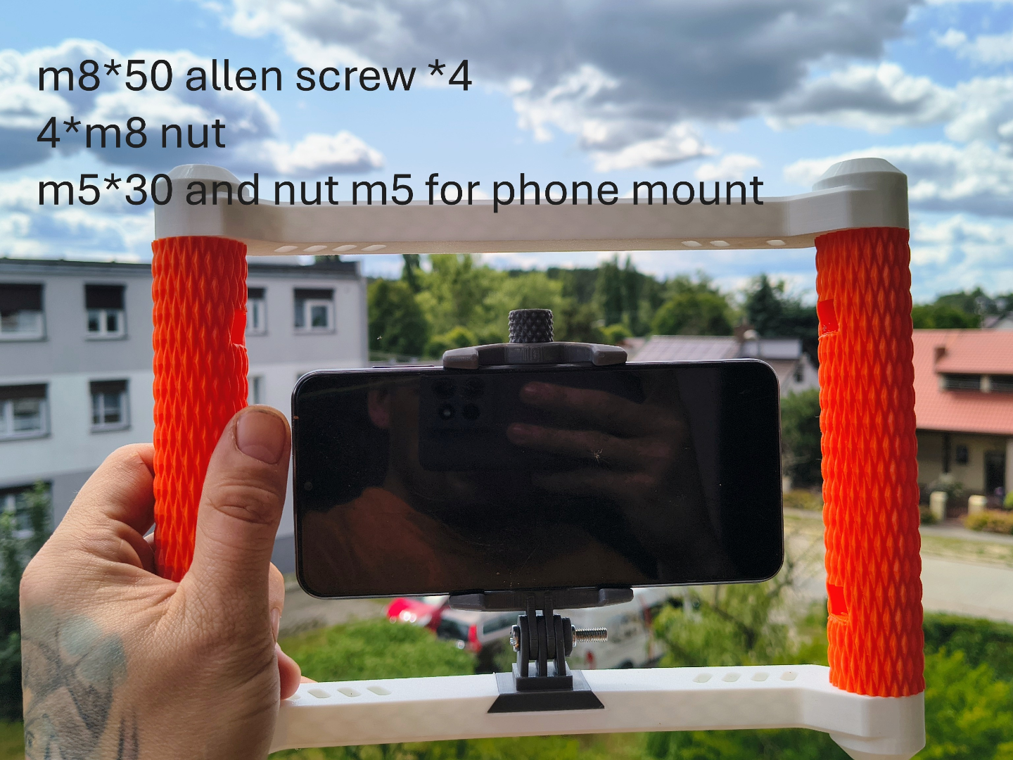 Rig phone/go pro holder