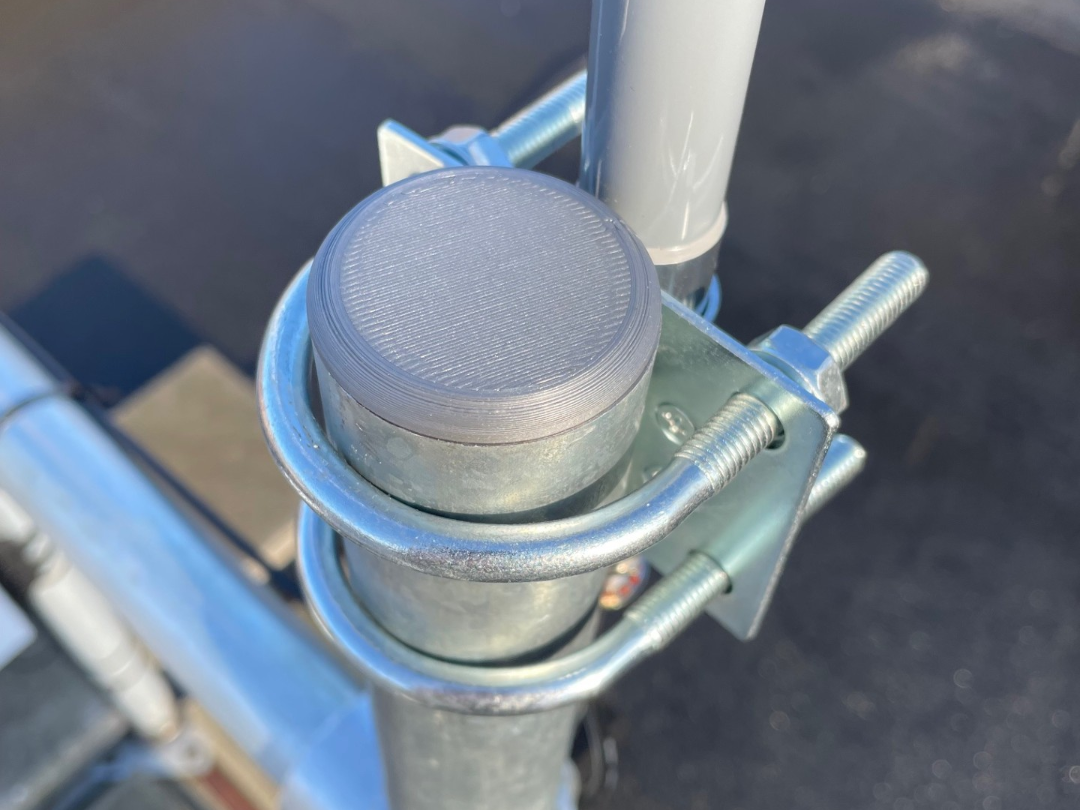 Scaffolding Pipe Cap / Pipe (Gamma hardware store)