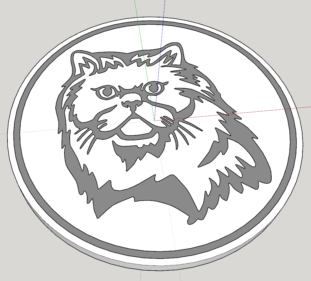Persian Cat Coaster