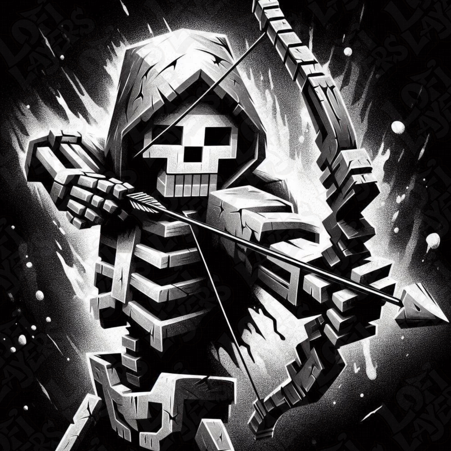 Minecraft Skeleton Hueforge
