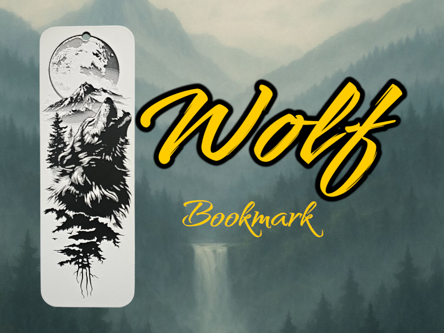 Wolf - Bookmark
