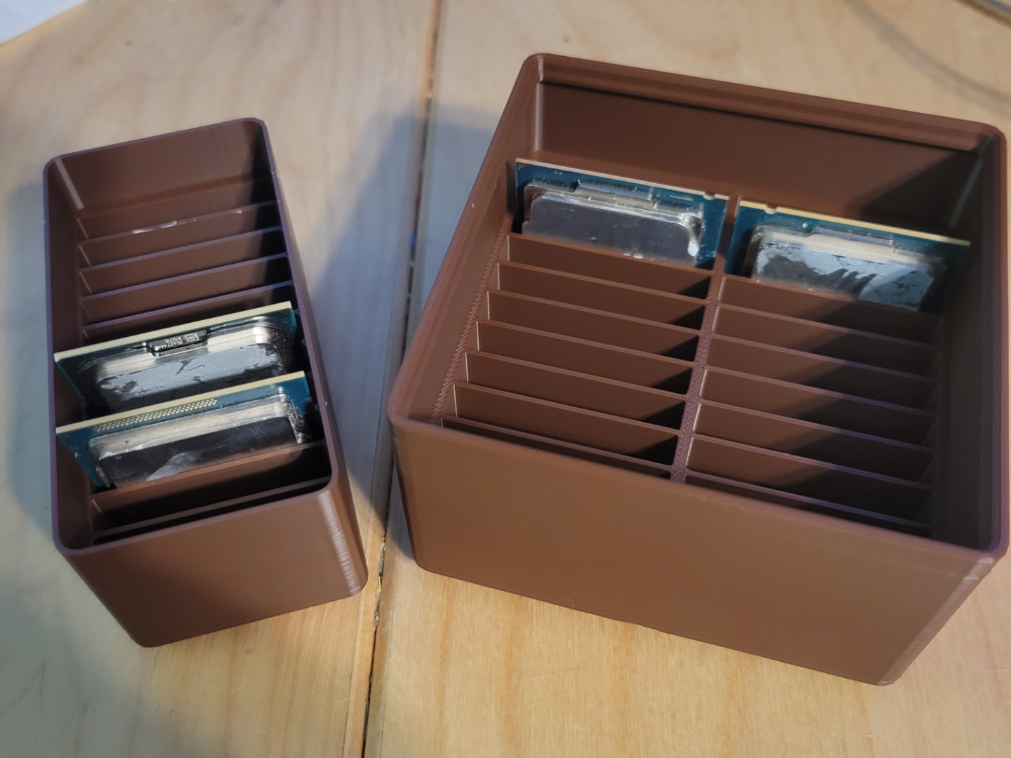 Gridfinity 1150/1155 High Density CPU Holder