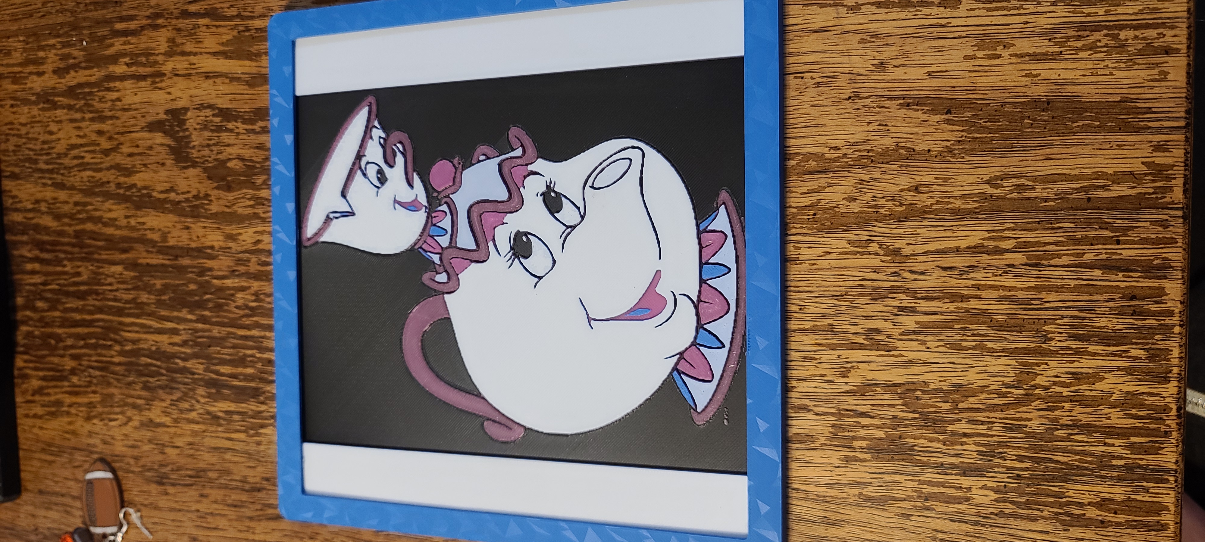 Frame for Mrs. Potts hueforge