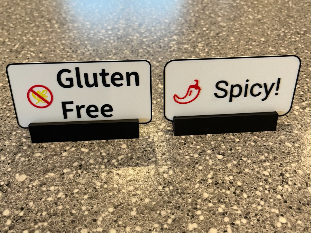 Potluck Signs
