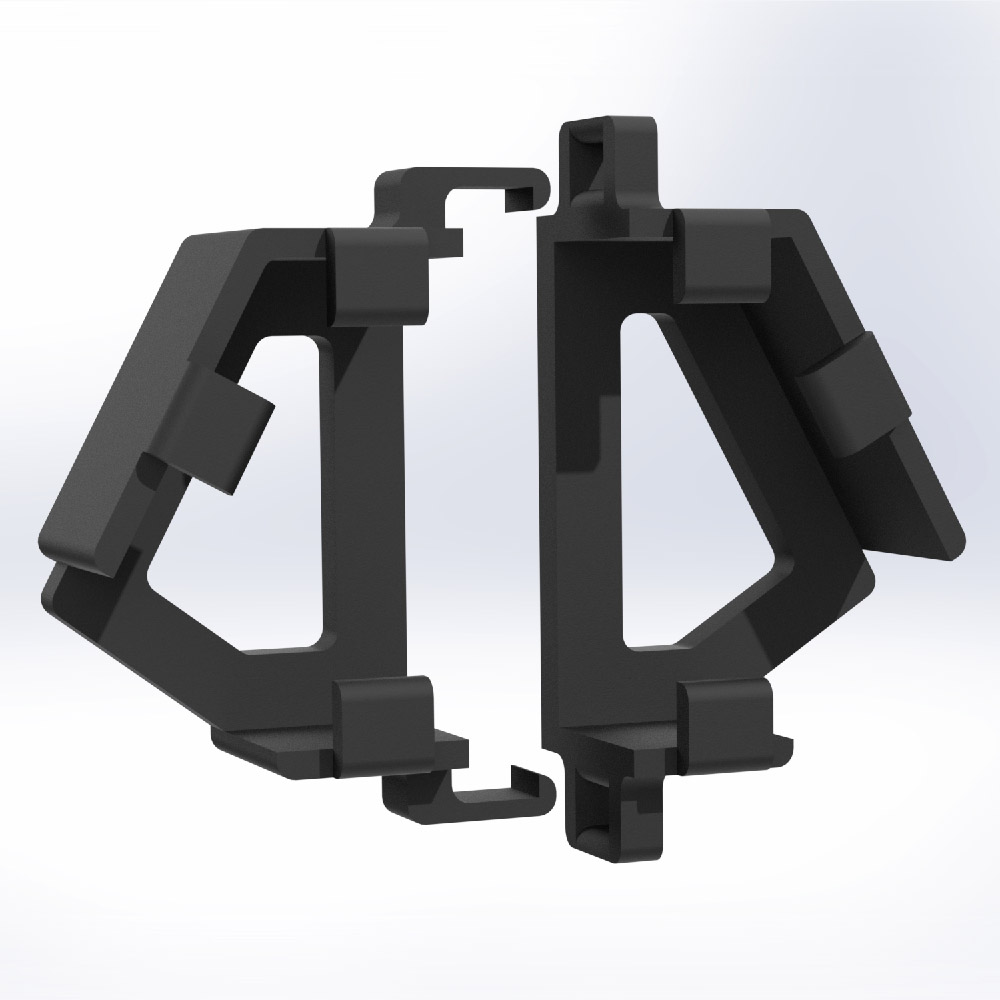 SCART Cable Connector Bracing Snap Clamp