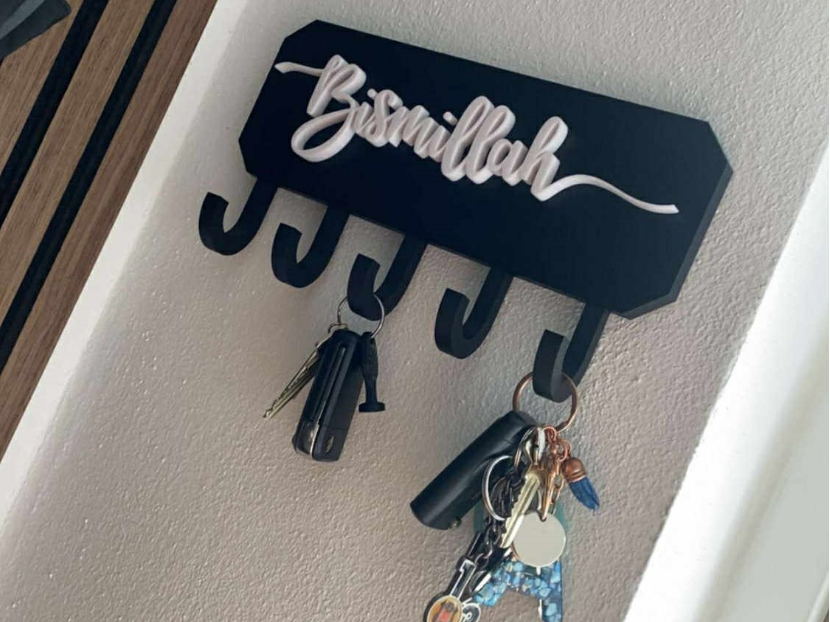 Bismillah key holder