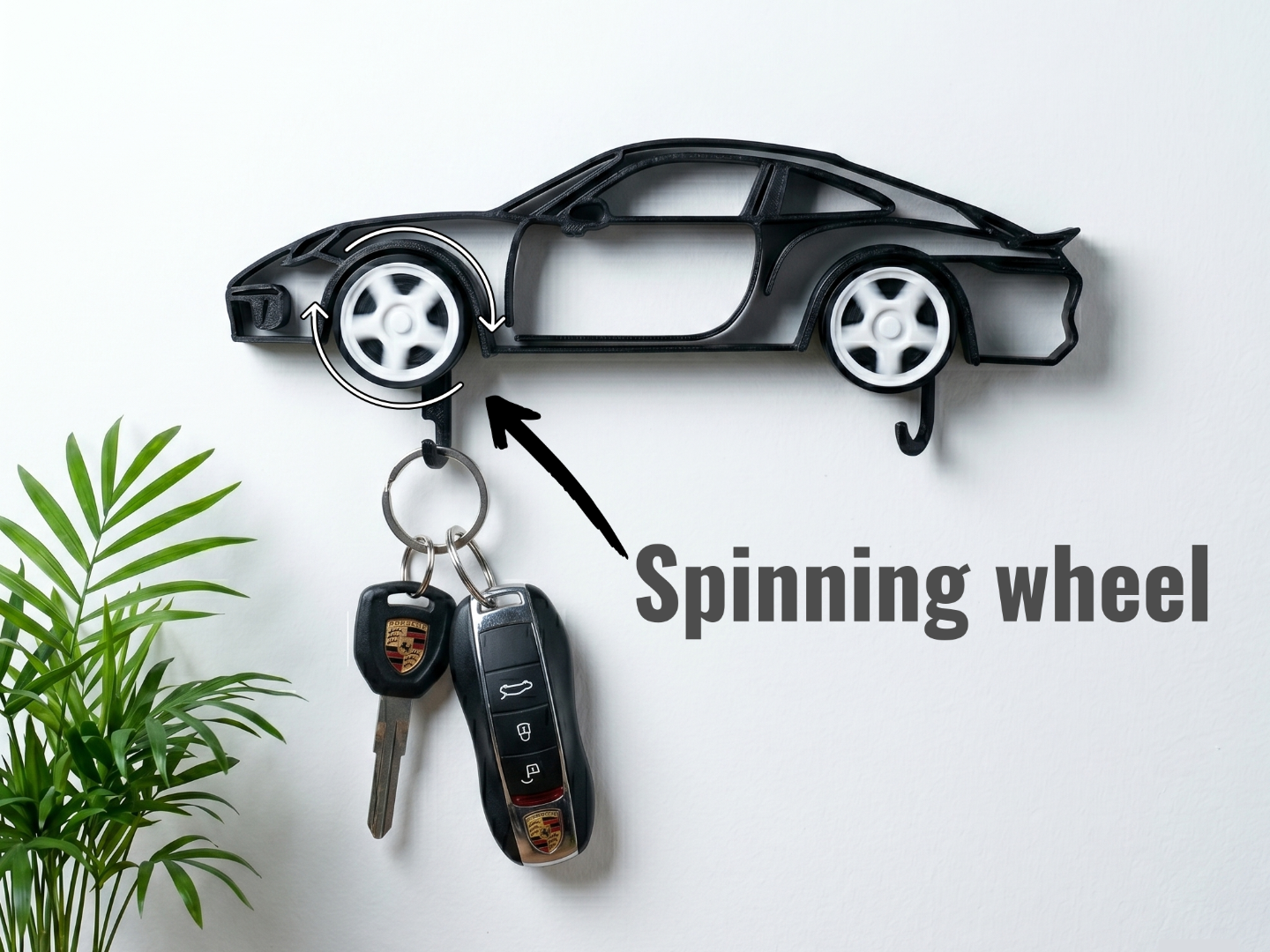 Key holder-Porsche 911