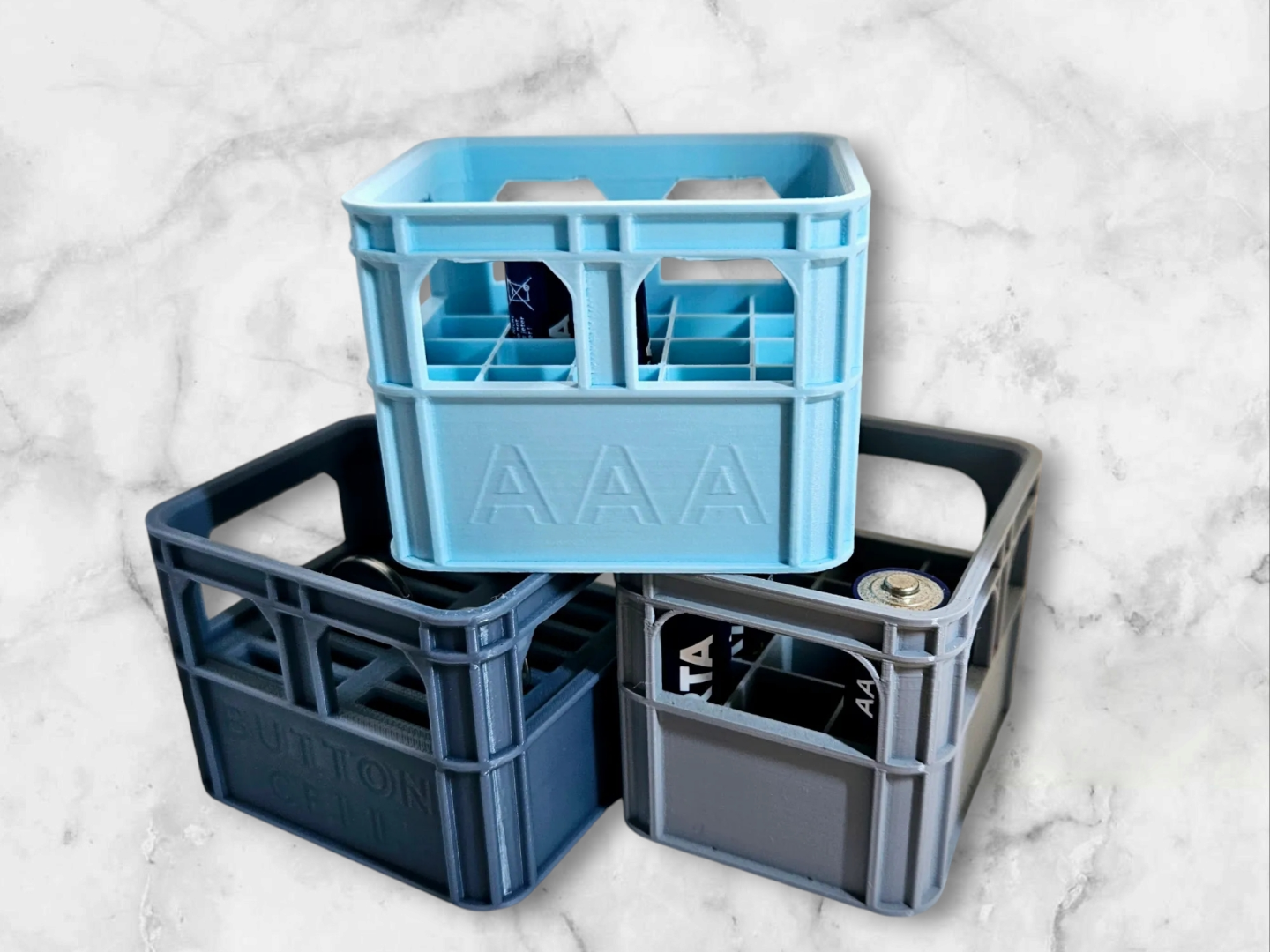 Battery beer crate AA / AAA / button cell / 9V