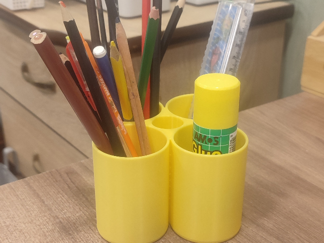 4-Part Pencil Case